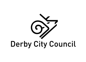 Derby City Council logo Black