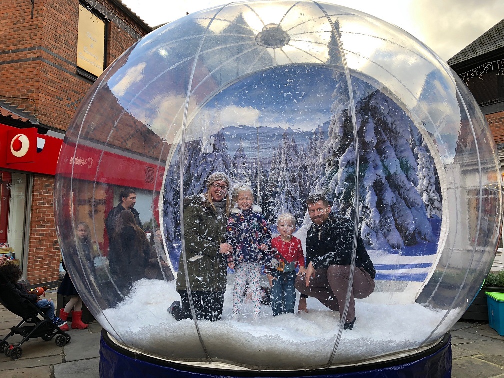Giant Snow Globe - 10th & 17th December